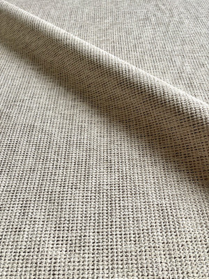 9 Meter Beige Chenille Webstoff Polsterstoff - Portofrei