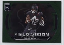 2025 Panini Donruss Elite Field Vision Green Nico Collins #3 1nh9