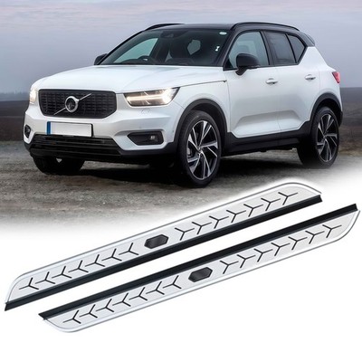 2 Stück für Volvo XC40 2018-2023 2024 2025 Seitentritt Pedal Trittbrett Nerf Bar