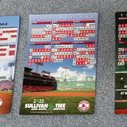 EIGHT RED SOX MAGNETIC SEASON SCHEDULES 2002/2005/2017/2019/2021/2022/2023/2024 - Bild 7 von 9