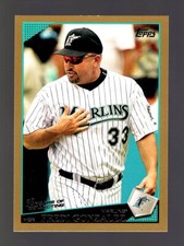 2009 TOPPS GOLD #88 FREDI GONZALEZ 659/2009 FLORIDA MARLINS