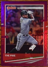 2020 Donruss Holo Purple Variations #78 Ketel Marte The Pike Diamondbacks