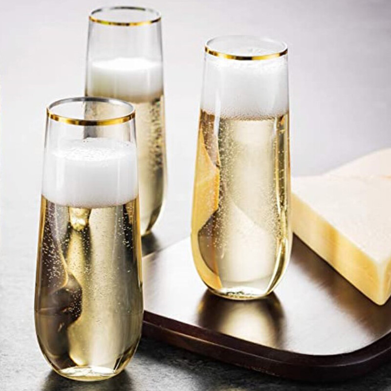 270ML Shatterproof Plastic Wine Glass Unbreakable Red Wine Tumbler