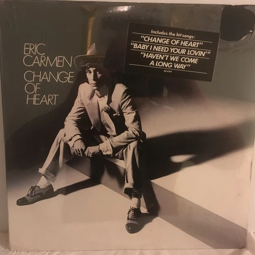 ERIC   CARMEN          LP        CHANGE  OF  HEART   (  SEALED  )