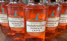 5 FIVE MARSHMALLOW PUMPKIN LATTE 10oz SHOWER GEL Aloe VitE Bath and Body Works
