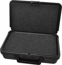 Platt 10-1/2" Wide x 3" High, Clamshell Hard Case Black, Polyethylene