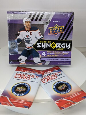 2022-23 Upper Deck Synergy Hockey Hobby Box W/ BONUS PACK