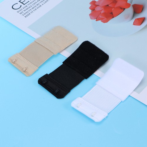 3 Pcs Underwear Button Trouser Waist Extender Miss Bra Extension Strap 2 Hook