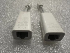 Lot Of (2) Apple A1433 Thunderbolt to Gigabit Ethernet Adapter - MD463LL/A