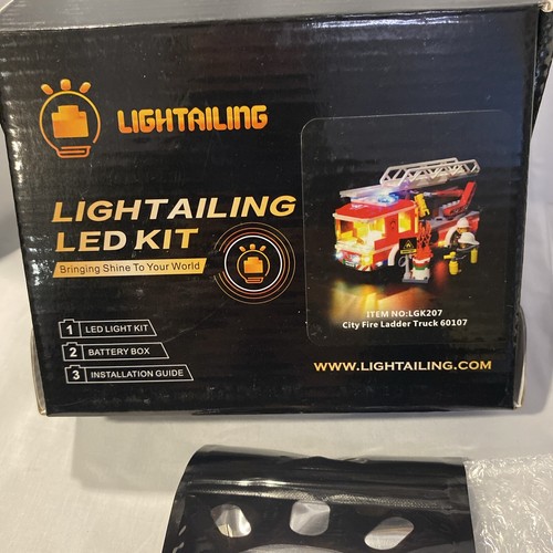 lightailing LED kit city fire Ladder truck For 60107 Néw - Picture 2 of 9