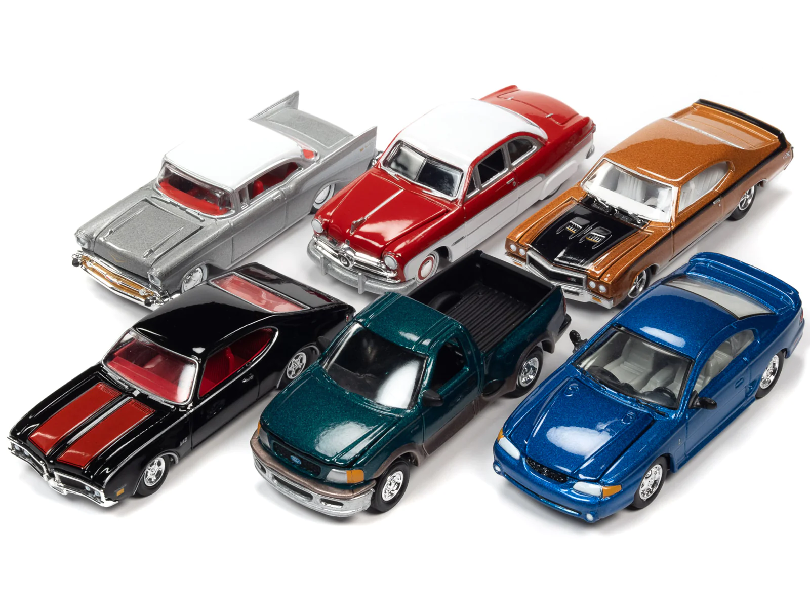 Racing Champions Mint 2022 Set of 6 Cars Release 2 1/64 Diecast Model