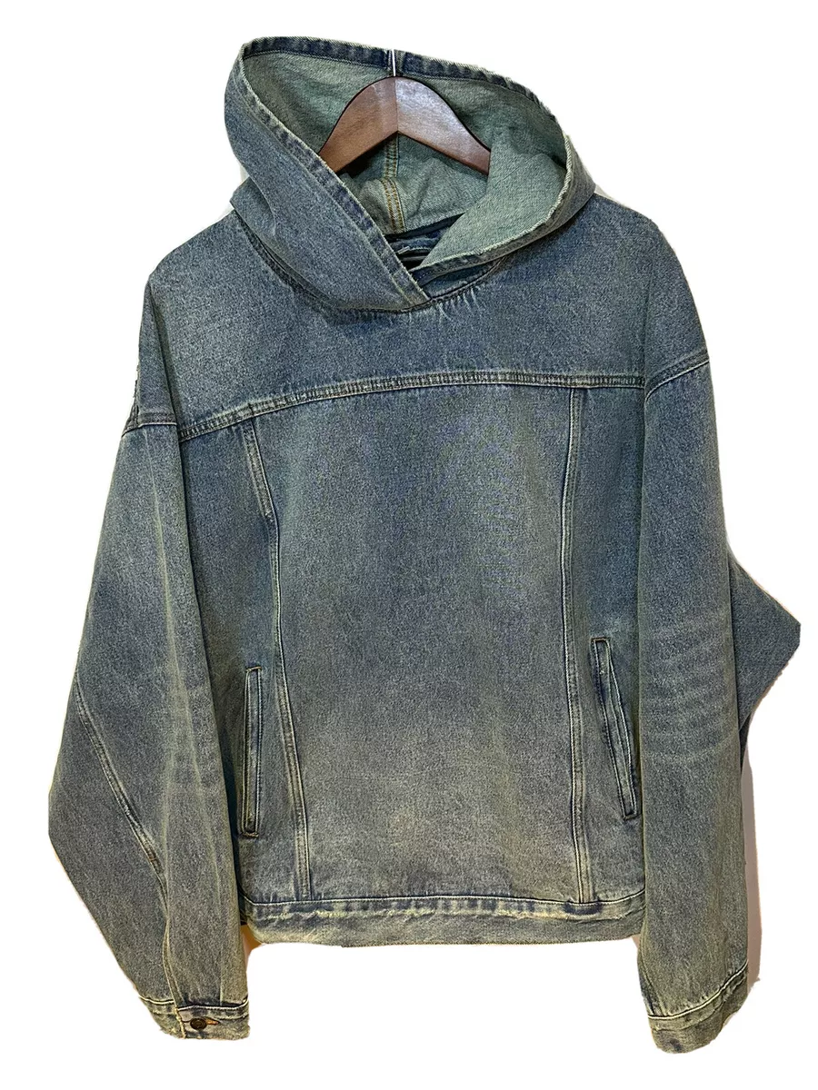 Balenciaga removable lining parka - Blue