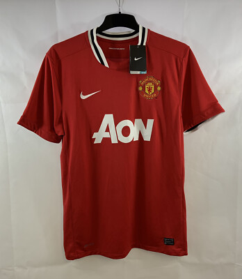 BNWT Manchester United Rooney 10 Home Football Shirt 2011/12 (L