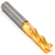 Kennametal 1115877 Carbide Square End Mill 19/64" 4FL TiN/TiCN/TiN HEC297S4