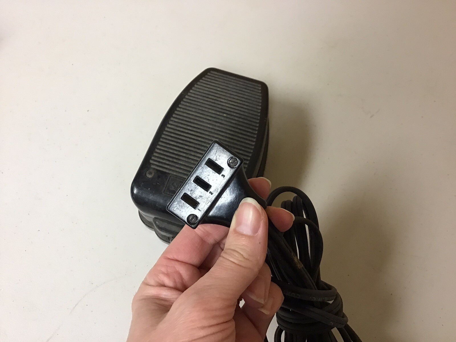 Sears Kenmore 3 Blade Prong Foot Pedal Controller Sewing Machine