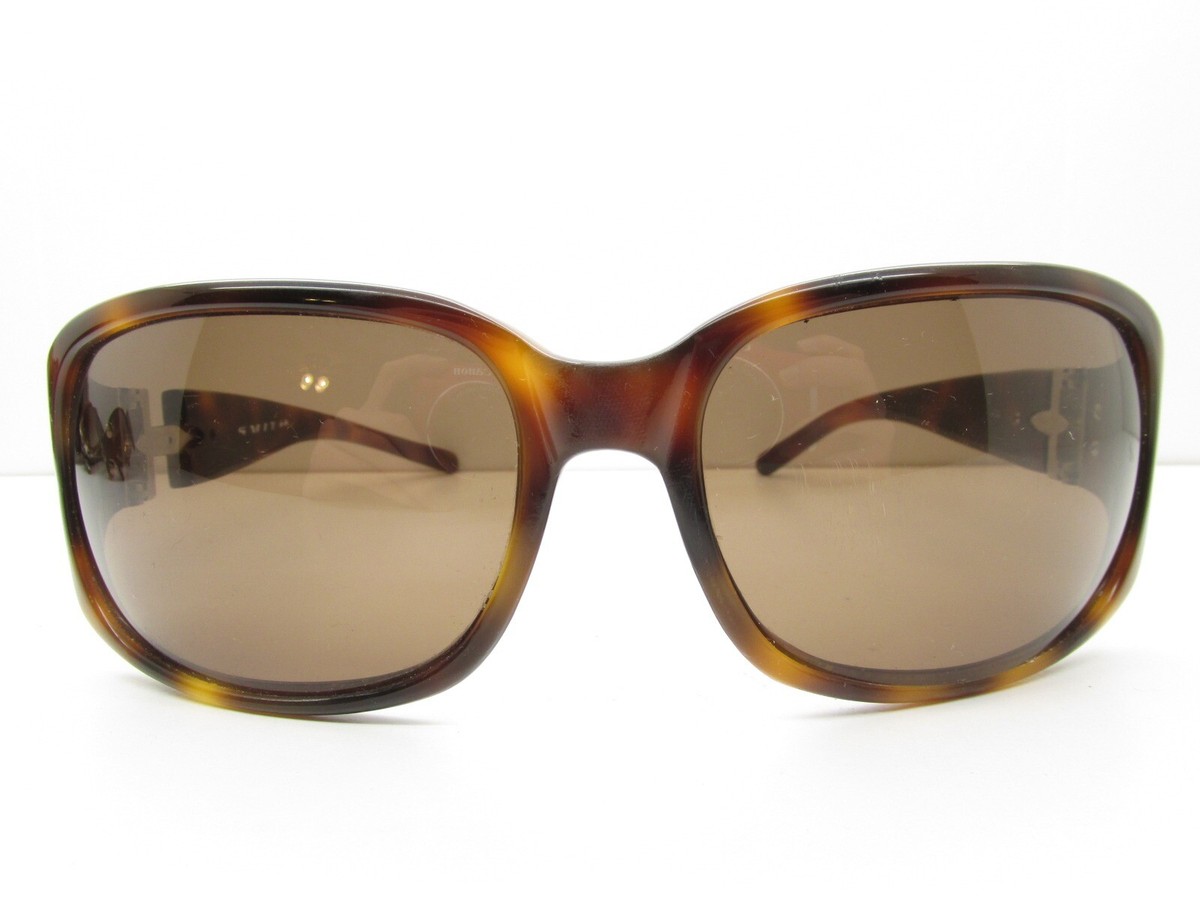 SMITH TLT OPTICS SQUARE SPORT WRAP SUNGLASSES tortoise 