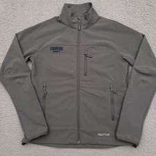 Chaqueta para mujer Marmot Tempo pequeña gris Softshell M3 cremallera completa ropa exterior G98300