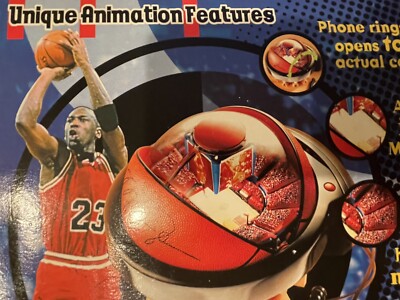 スポーツトイ・アクショントイ Michael Jordan Animated Telephone Lot - VINTAGE LTD ED UPPER DECK MICHAEL JORDAN ANIMATED