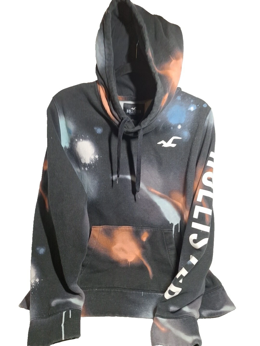 Hollister sudaderas de mezcla de algodón geométrico para Mujeres