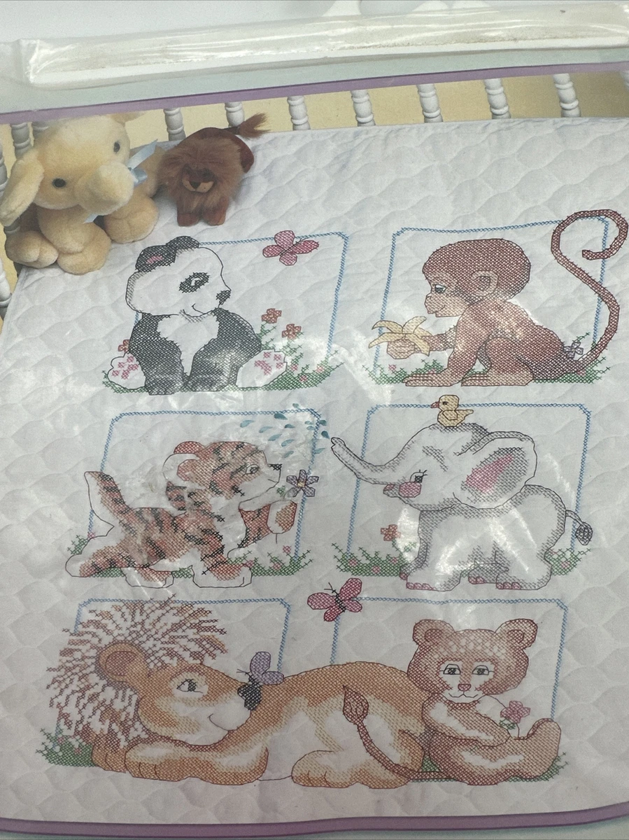 Toys Stamped Quilt Cross Stitch Kit