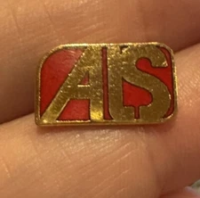 ALS Association Lapel Pin MDA Neuromuscular Gold Tone Enamel