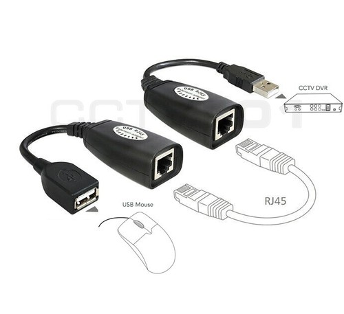 USB 2.0 to CAT5 CAT5e CAT6 RJ45 LAN Modem Extension Adapter Cable Converter UK - Picture 4 of 6