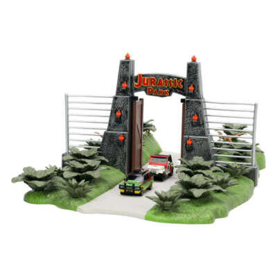 NANO SCENE JURASSIC PARK ジュラシック パーク Jada Jurassic Park Nano Scene Diorama with Two Diecast Cars Ages 3
