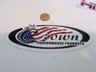 CROWN PERFORMANCE PARTS Sticker Decal RACING ORIGINAL OLD STOCK | eBay