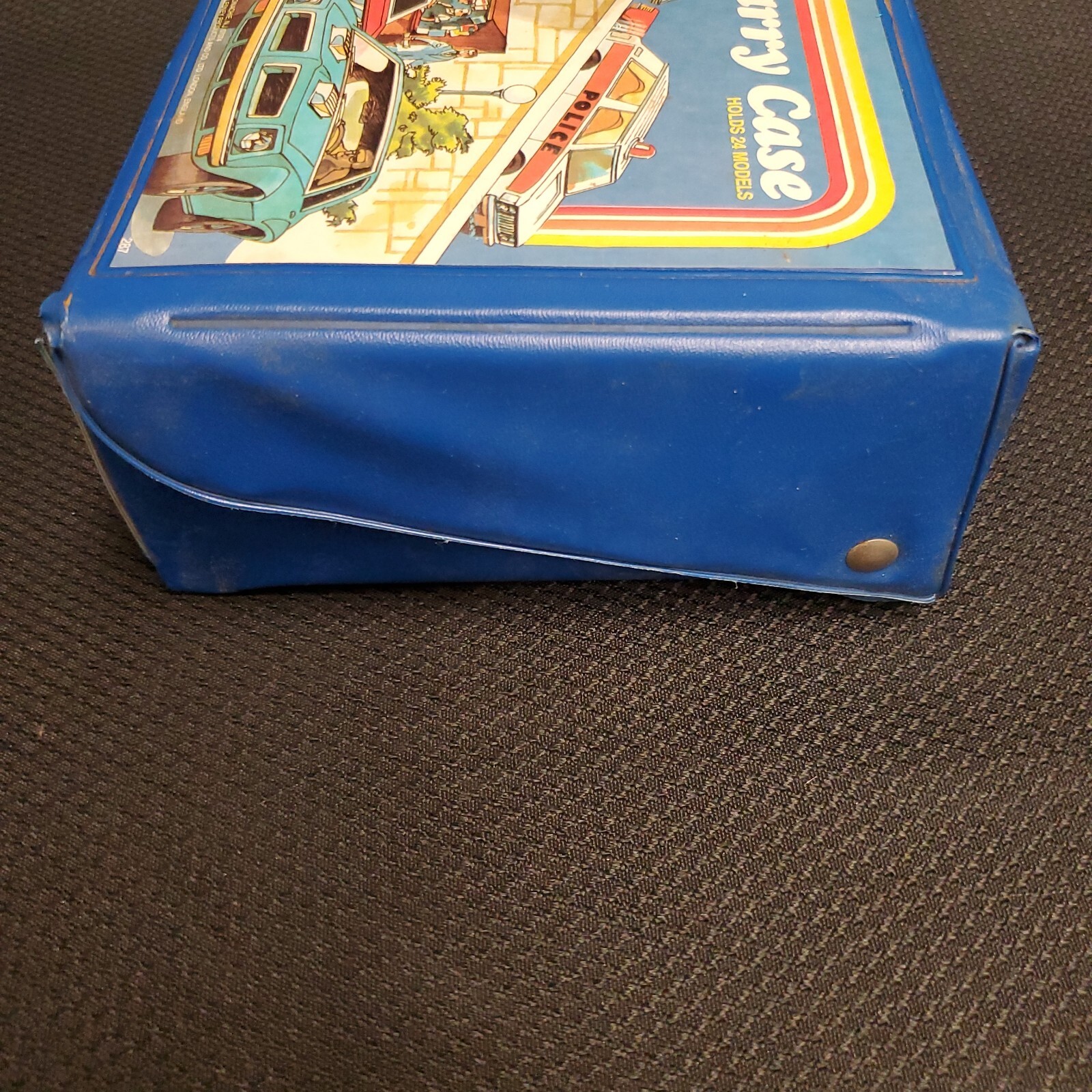 Vintage 1978 Matchbox Carry Case Blue With Various Cars eBay