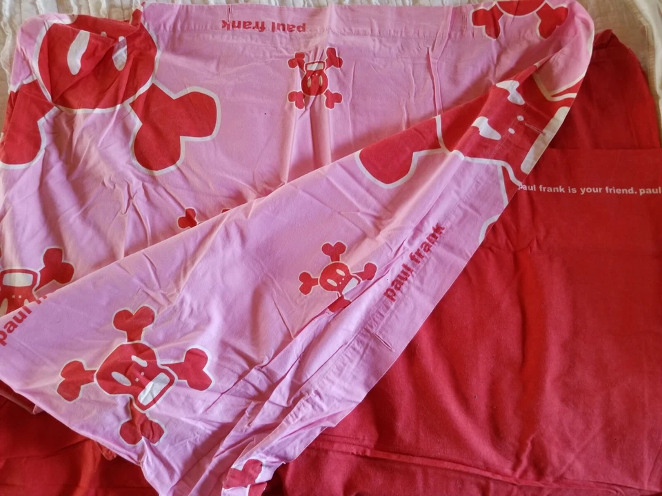 Vintage Rare Paul Frank Skurvy Duvet Cover Twin XL - Image 2 of 2