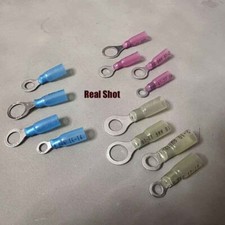 Heat Shrink Wire Connectors Crimp Ring Terminals Waterproof 22-10AWG 10/20pcs