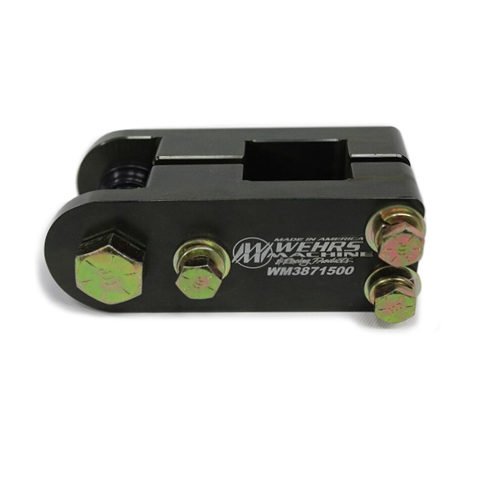 Wehrs Clamp-On Chassis Mount 1-1/2in Sq w/ 3/4in Mount Wehrs Clamp-On Chassis Mount 1-1/2in Sq w/ 3/4in Mount