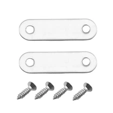 Repair Plate Stainless Steel Flat Straight Brace Bracket Furniture Hardware Fix