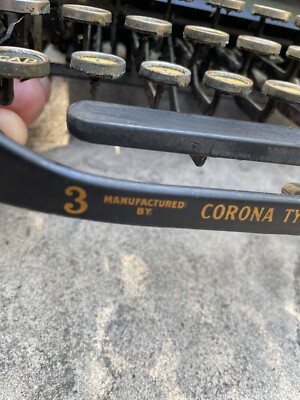 Corona No 3 Special Folding Model Typewriter Ca. 1911 | eBay