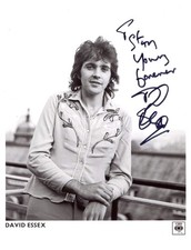 SINGER David Essex autograph, signed photo