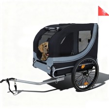 Dog Bike Trailer, Pet Cart Bicycle Carrier for Small  Medium Dogs