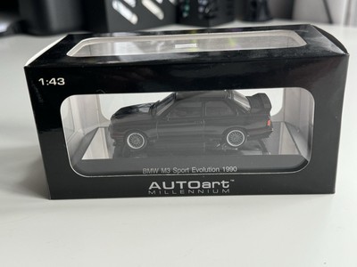 AutoArt 1:43 BMW M3 Sport Evolution 1990 Black