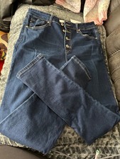 New W/ Tags KanCan High-Rise Button Fly Super Skinny Jeans size 13/30