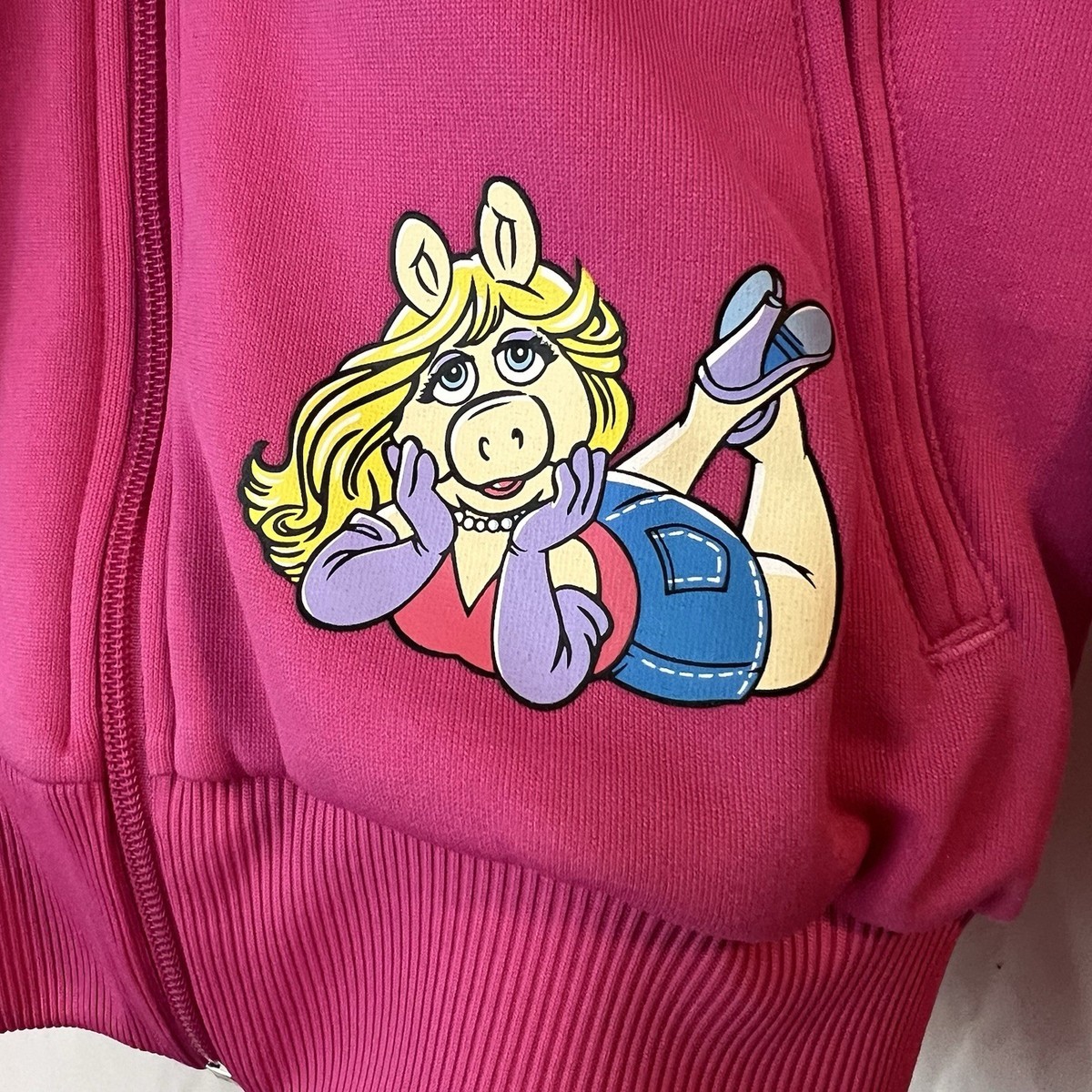 Vintage Miss Piggy Adidas Adicolor P4 Pink Series Track