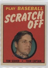 1970 Topps Scratch Off Unscratched Tom Seaver HOF sd0