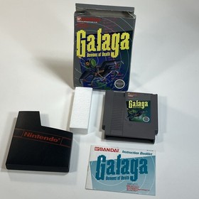 Galaga: Demons of Death (Nintendo NES) Tested CIB Complete Boxed Vintage 80s