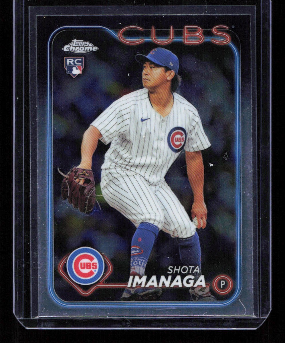 Shota Imanaga 2024 Topps Chrome #121 Rookie