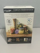 Masontops Complete Mason Jar Fermentation Kit - Pickle Kit, Sauerkraut Making...