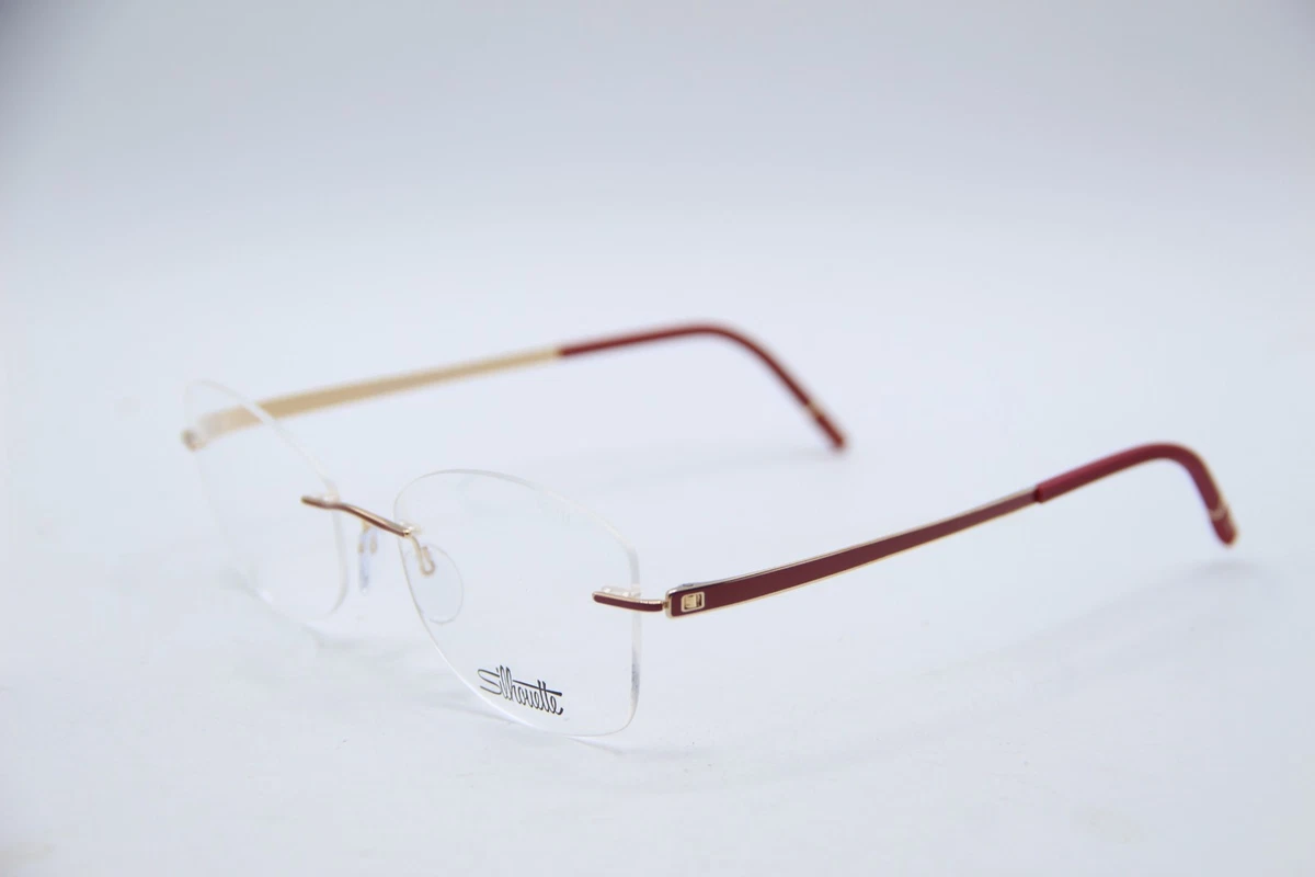 Silhouette Gold Plastic Eyeglass Frames for sale | eBay display picture 1