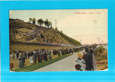 Vintage Postcard-Speedway, New York-1911