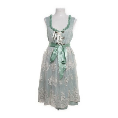 Shein, Dirndl, Größe: 40/42, Grün/Mehrfarbig, Polyester, Damen #EvT