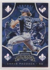 2019 Panini Chronicles Crusade Blue Ice Prizm 42/99 Chris Paddack #7 2l4