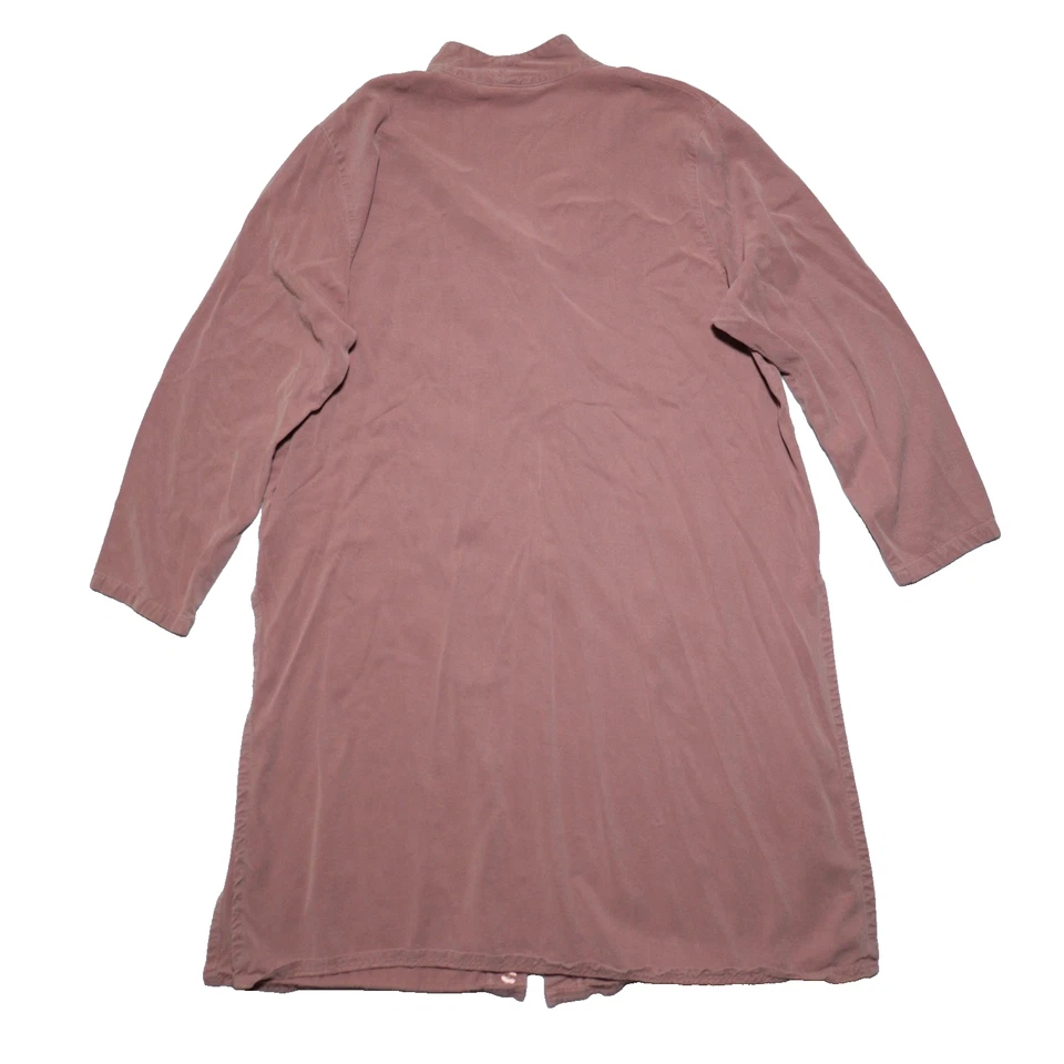 Vestido Camisa Tianello Steve Barraza Mujer Grande Lagenlook Salmón EE. UU. Tencel Rayón Foto 2 de 4