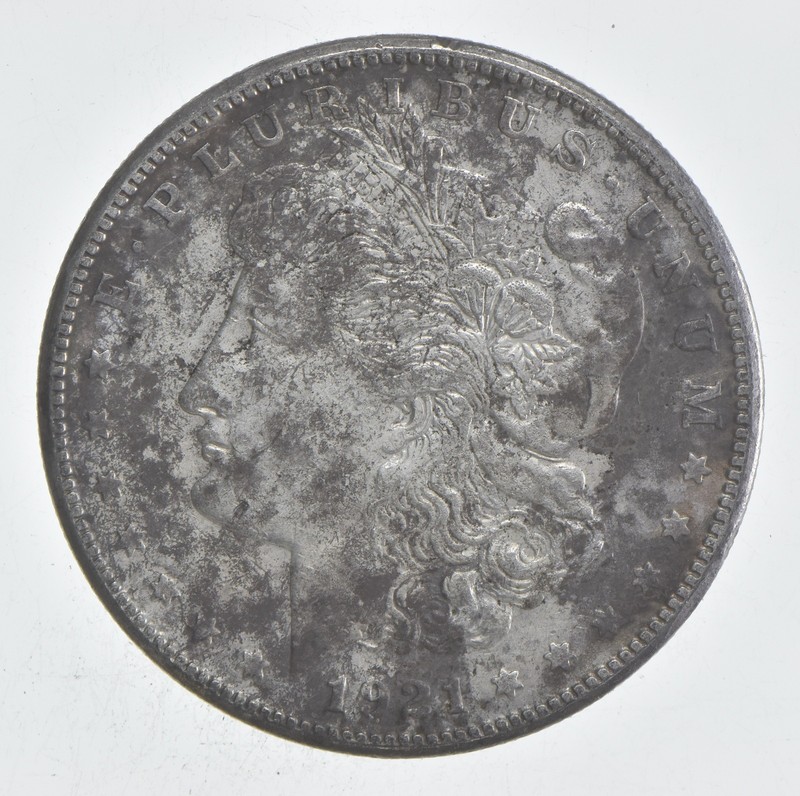 1921-S Morgan Silver Dollar - Last Year Issue 90% $1 Bullion *302