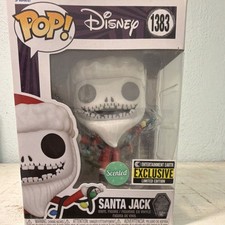 Funko Pop! Disney Nightmare Before Christmas Santa Jack #1383 Entertainment Ear…